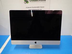 lot 2 image: Apple&nbspiMac14,2 A1419 MF125LLA &nbspIntel(R) Core(TM) i7-4771 CPU  3.50GHz  32GB DDR3 SDRAM  1TB SSD &nbspCracks on top right of screen  Includes IOS and power cable