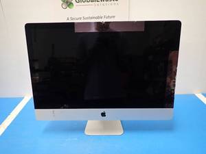 lot 4 image: Apple&nbspiMac14,2 A1419 ME088LLA &nbspINTEL(R) CORE(TM) I5-4570&nbspCPU  3.20GHZ  8GB DDR3 RAM  1TB HDD  Glass cracked  Includes IOS and power cable