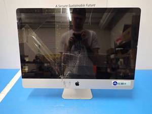 lot 5 image: Apple&nbspiMac11,1 A1312 MB953LLA &nbspINTEL(R) CORE(TM) I5 CPU 750  2.67GHZ  8GB DDR3 RAM  1TB HDD &nbspCracks on screen  Includes IOS and power cable 