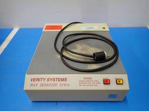 lot 49 image: Verity Systems ZZ 009 143 Bulk Degausser
