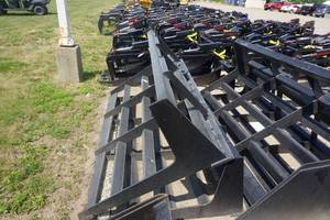 Brand New Made In America Universal Mount Bobcat Skid Loader Skid Steer 72 Landscape PlanerLeveler Attachment