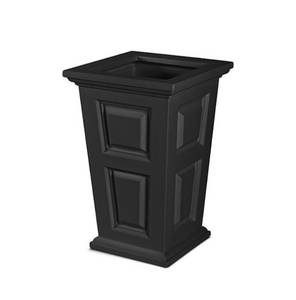 lot 248 image: NEW Wyndham 24 Patio Planter - Black