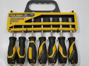 lot 328 image: NEW Tolsen 7pcs Metric Hex Nut Driver Set, Tolsen 20196