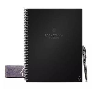 lot 367 image: NEW 2 Pack of Rocketbook Fusion 8.5 x 11 Notebook and Pen Station Bundles