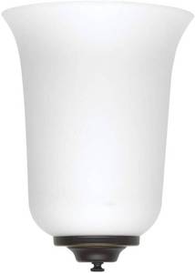 lot 370 image: Sea Gull Lighting Midland Two Light WallBath, Brushed Nickel