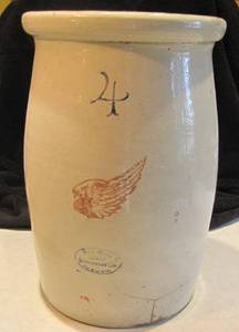 4 Gallon Red Wing Butter Churner, N...