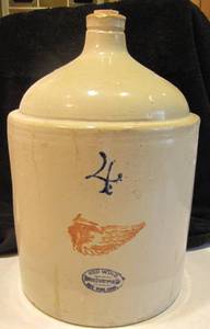 4 Gallon Red Wing Shoulder Jug in e...