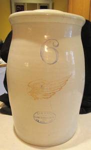 6 Gallon Red Wing Stoneware Butter ...