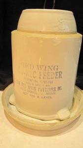 Red Wing Stoneware Co-Rec chicken F...