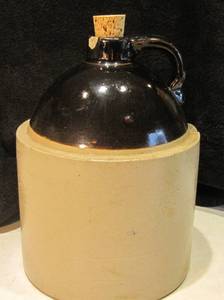 MN Stoneware 1-gallon Glazed top sh...