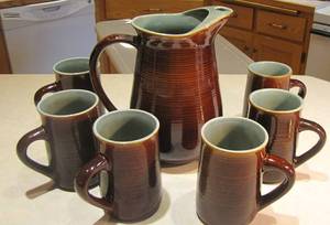 Red Wing Stoneware Village Green Gl...