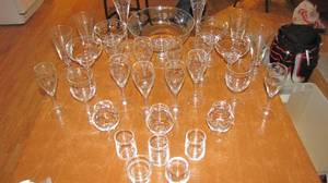 Absolutely Stunning Set of Crystal ...