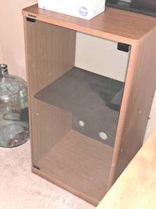 lot 39 image: Sony Glass-DoorWood Entertainment Cabinet