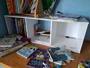 lot 49 image: Storage Cubby 3-bin