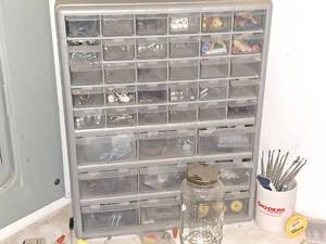 lot 80 image: Parts Organizer Cabinet