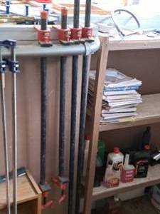 lot 101 image: Lot of (4) Bar Clamps