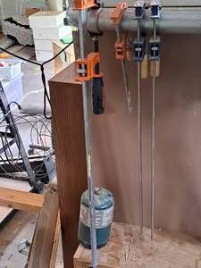 lot 103 image: Lot of (4) Bar Clamps
