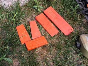 lot 140 image: Lot of (5) Splitting Wedges