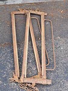 lot 169 image: Lot of (2) Cow Stanches