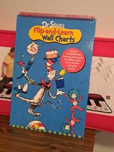 lot 254 image: Lot of  Dr. Seuss Flip-and-Learn Wall Charts