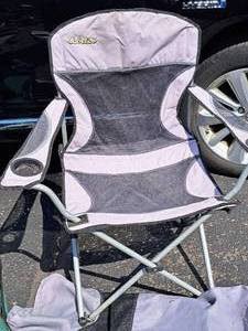 lot 192 image: Cabelas Folding Camping Chair with Case
