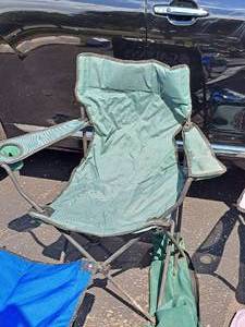 lot 193 image: Folding Camping Chair with Case