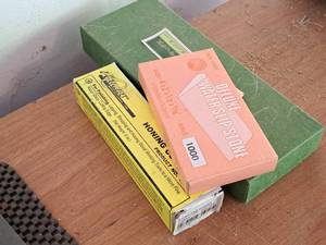 lot 237 image: Lot of (3) Assorted Sharpening Stones