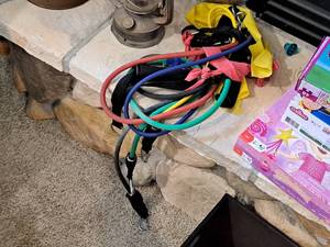 lot 341 image: Lot of  Assorted Exercise Bands