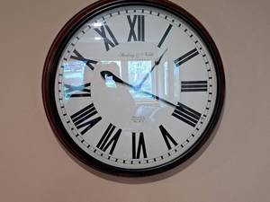 lot 369 image: Sterling & Noble 30 Wall Clock