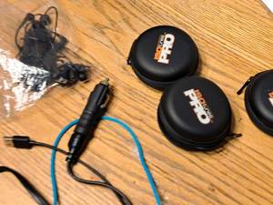 lot 389 image: Lot of (4 Sets) ISO Tunes Pro Earbuds with Case