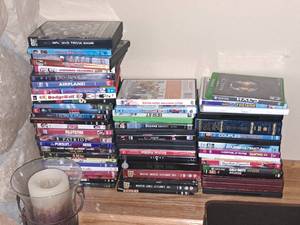 lot 358B image: Lot of  Movie and Game DVDs