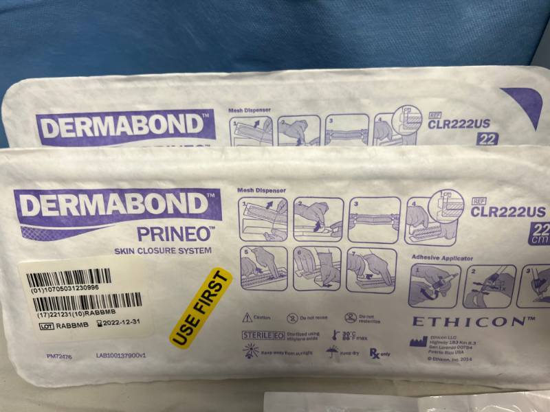 Buy Ethicon DERMABOND PRINEO Skin Closure System (22 cm), CLR222US