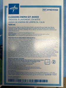 lot 52 image: Lot of NEW Various Medical Items and Supplies (Sanitizing Wipes, Enema Set, Surgical Drapes, Etc.) See Description & Pictures For Details