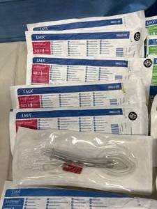 lot 83 image: Lot Of Different Sizes Teleflex LMA Unique Disposable Airways and i-gel Spraglottic Single Use Airway - Expired - Great For Training Purposes See Description & Pictures For Details