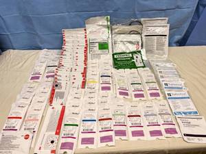 lot 85 image: Lot of Various Medical Electrodes (3M, Ambu, Cardinal Health, Etc.) See Description & Pictures For Details