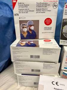 lot 8 image: Lot of NEW Various Particulate Filter Respiratory Protective Surgical Face Masks&nbspSee Description & Pictures For Details