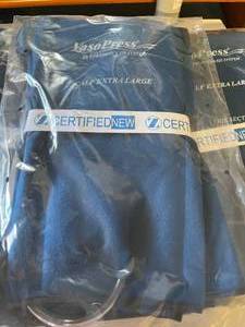 lot 23 image: Lot Of 4 New In Package VasoPress DVT Prophylaxis System Garments - Calf Extra Large&nbspSee Description & Pictures For Details