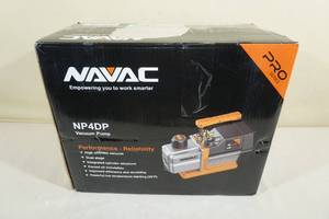 lot 54 image: NAVAC NP4D Cordless Vacuum Pump, 4CFM Flow Rate