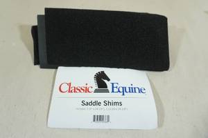 lot 66 image: Classic Equine Saddle Shims 2 5x24.24 1 3.75x24.25
