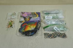 lot 81 image: Outdoor Dcor -Fairies, Fairy Garden Walking Paths & Butterfly Twister