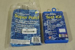 lot 87 image: Pool & Spa Test Kit with Swimming Pool Patch Kit