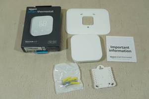 lot 161 image: Amazon Smart Thermostat