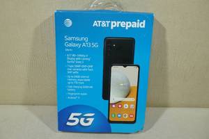 lot 165 image: AT&T Prepaid Samsung Galaxy A13 5G Smartphone