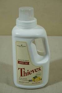 lot 179 image: Young Living Essential Oil Infused Thieves Laundry Soap 64 Loads