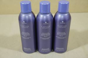 lot 194 image: 3 8.5 Oz Bottles Caviar Anti-Aging Hair Leave-In Treatment