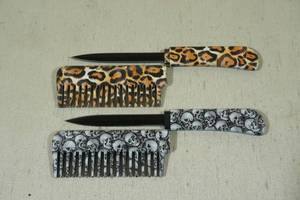 2 Hair Comb Knives