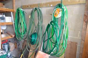 lot 584 image: Assorted Garden Hoses