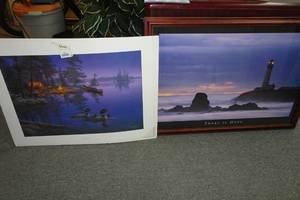 lot 612 image: A World Away Print and Framed Poster