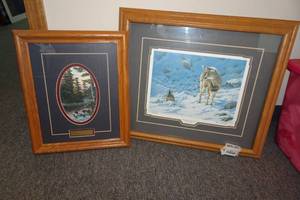 lot 611 image: 2 Framed Prints