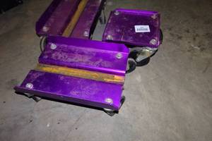 lot 620 image: Snowmobile Dollies